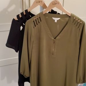 Lot of 2 tops sizes S and M